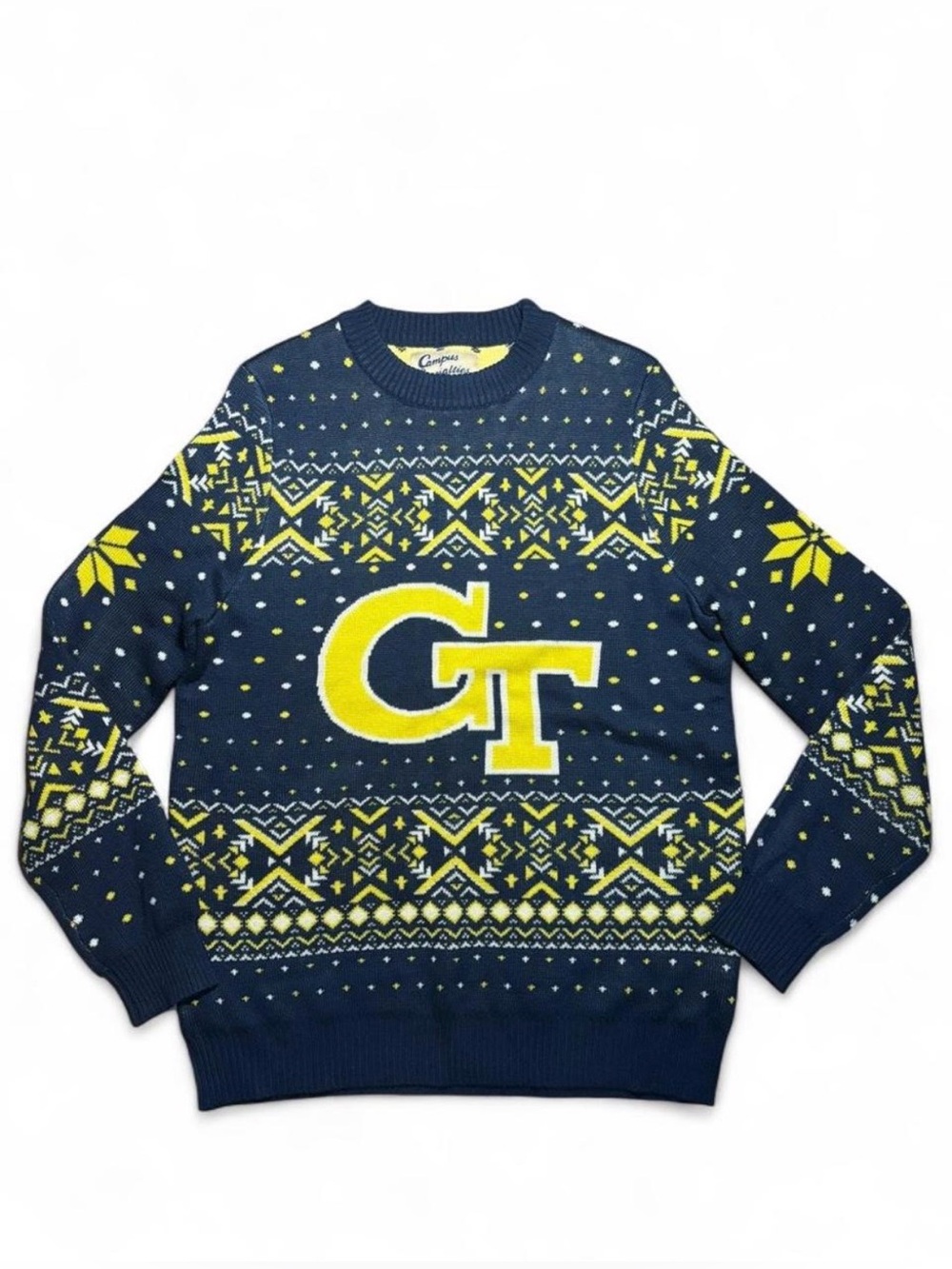 Campus specialties Georgia Tech Yellow Jackets Christmas sweater